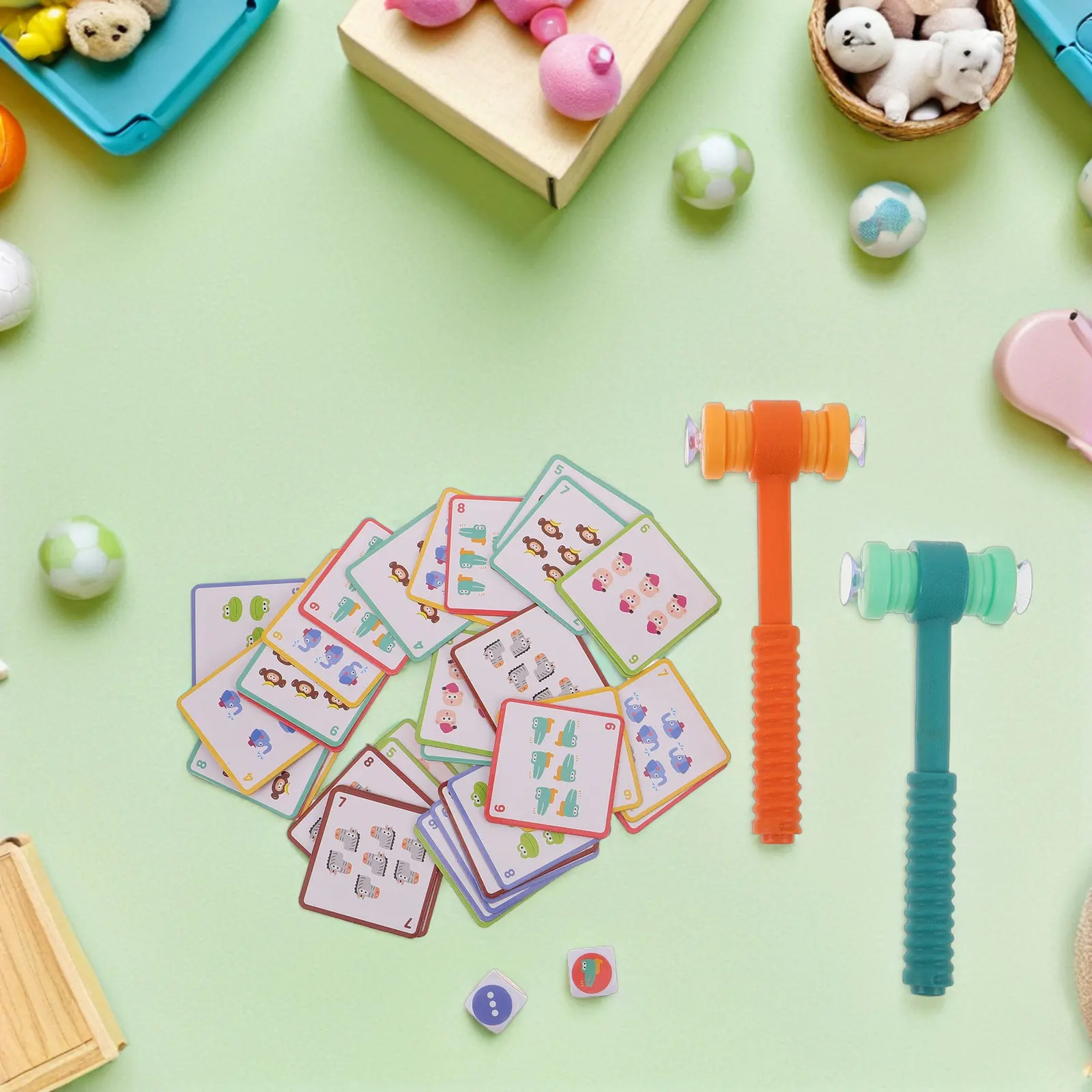 1Set Math Board Game Kids Educational Matching Cognitive Learning Suction Hammer Montessori Early Learning Arithmetic Cards
1Set Math Board Game Kids Educational Matching Cognitive Learning Suction Hammer Montessori Early Learning Arithmetic Cards