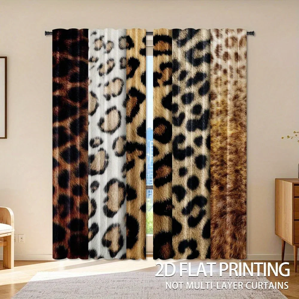 Leopard and snow leopard pattern Print Drapes Room Darkening Window Curtains for Home Decor,Rod Pocket Blackout Curtains Bedroom
Leopard and snow leopard pattern Print Drapes Room Darkening Window Curtains for Home Decor,Rod Pocket Blackout Curtains Bedroom