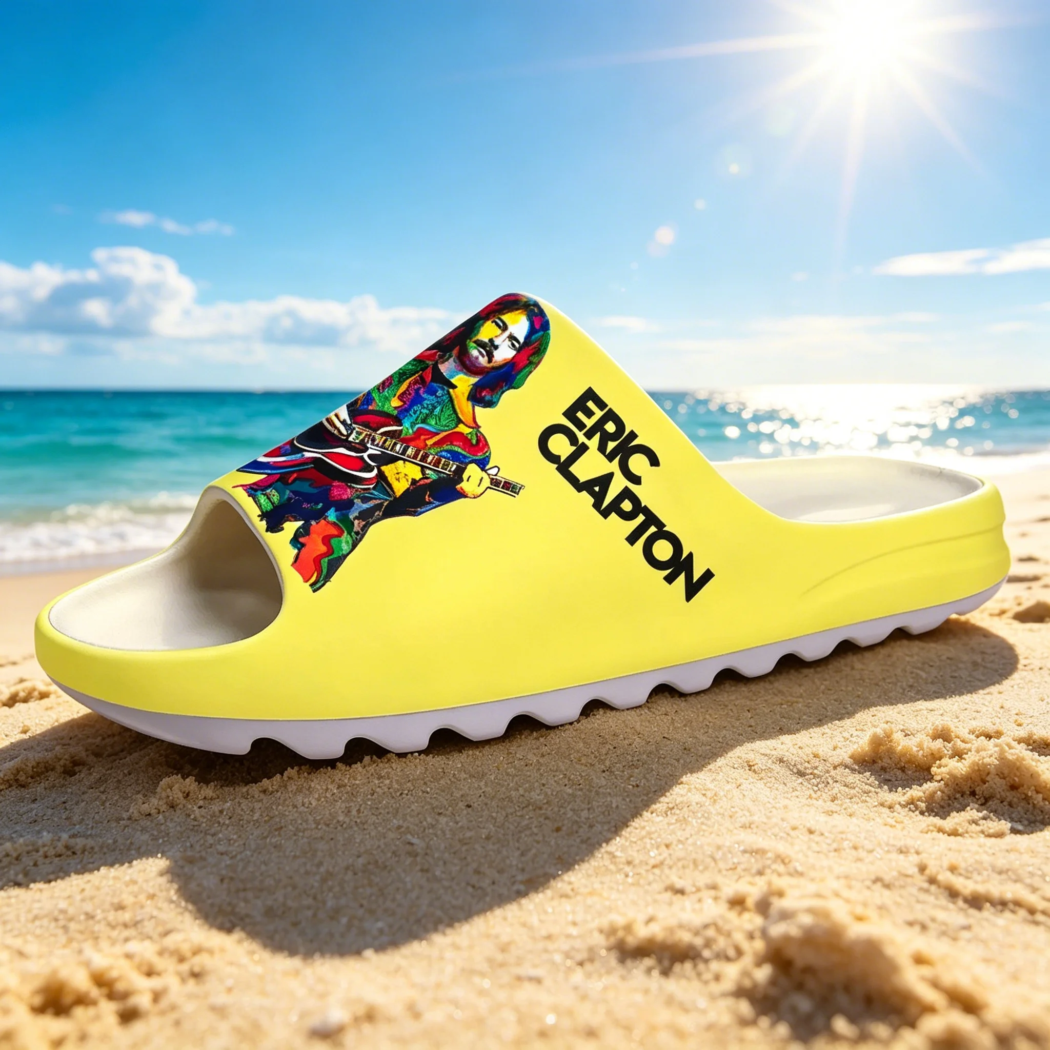 Eric Clapton Custom Coconut Slippers Rock Guitarist Print Anti Slip Soft Sole Breathable Unisex Summer Indoor Outdoor Casual Sli
Eric Clapton Custom Coconut Slippers Rock Guitarist Print Anti Slip Soft Sole Breathable Unisex Summer Indoor Outdoor Casual Sli