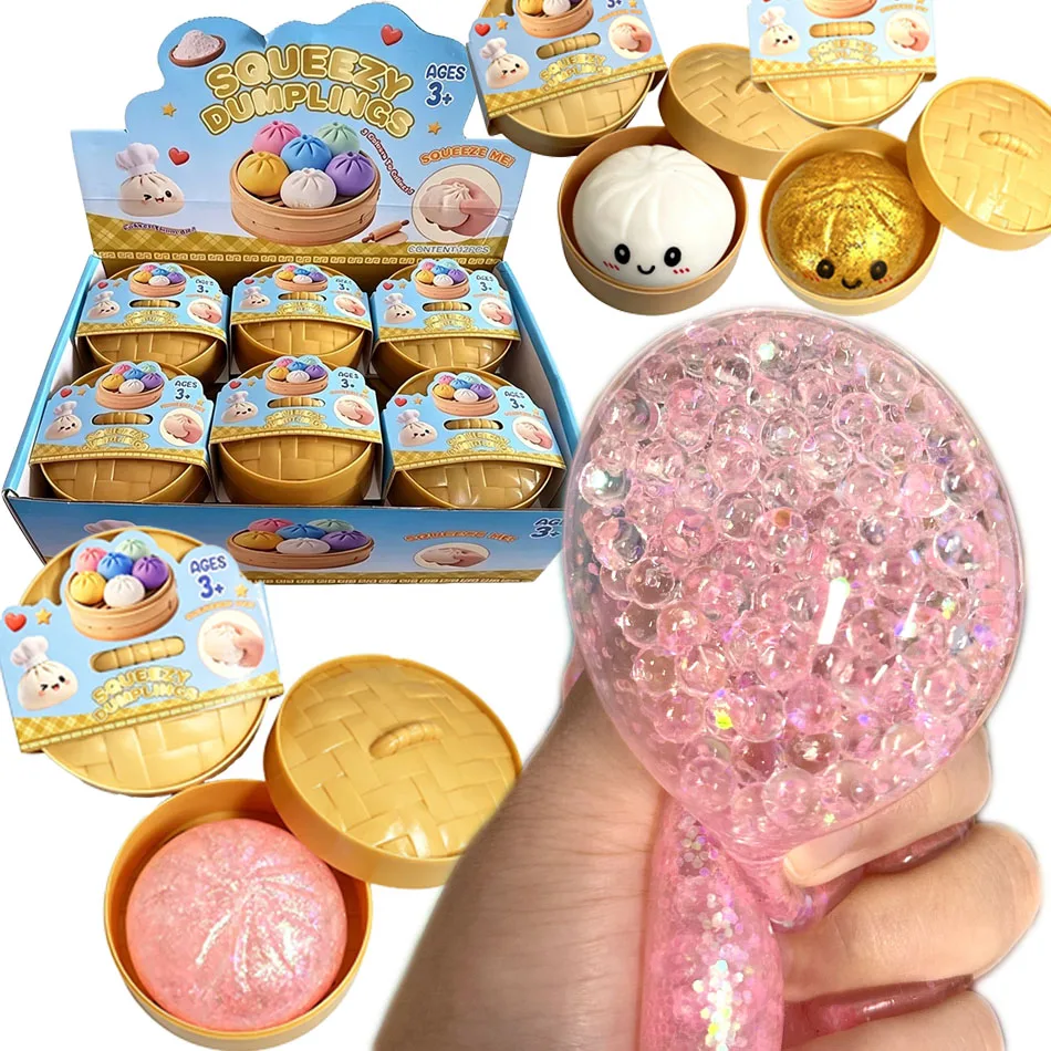 Simulated Dumpling Squishy Stress Ball - Soft Rebound Squeeze Toy for Anxiety,Kawaii Desk Decor Gift for Students Office Workers
Simulated Dumpling Squishy Stress Ball - Soft Rebound Squeeze Toy for Anxiety,Kawaii Desk Decor Gift for Students Office Workers
