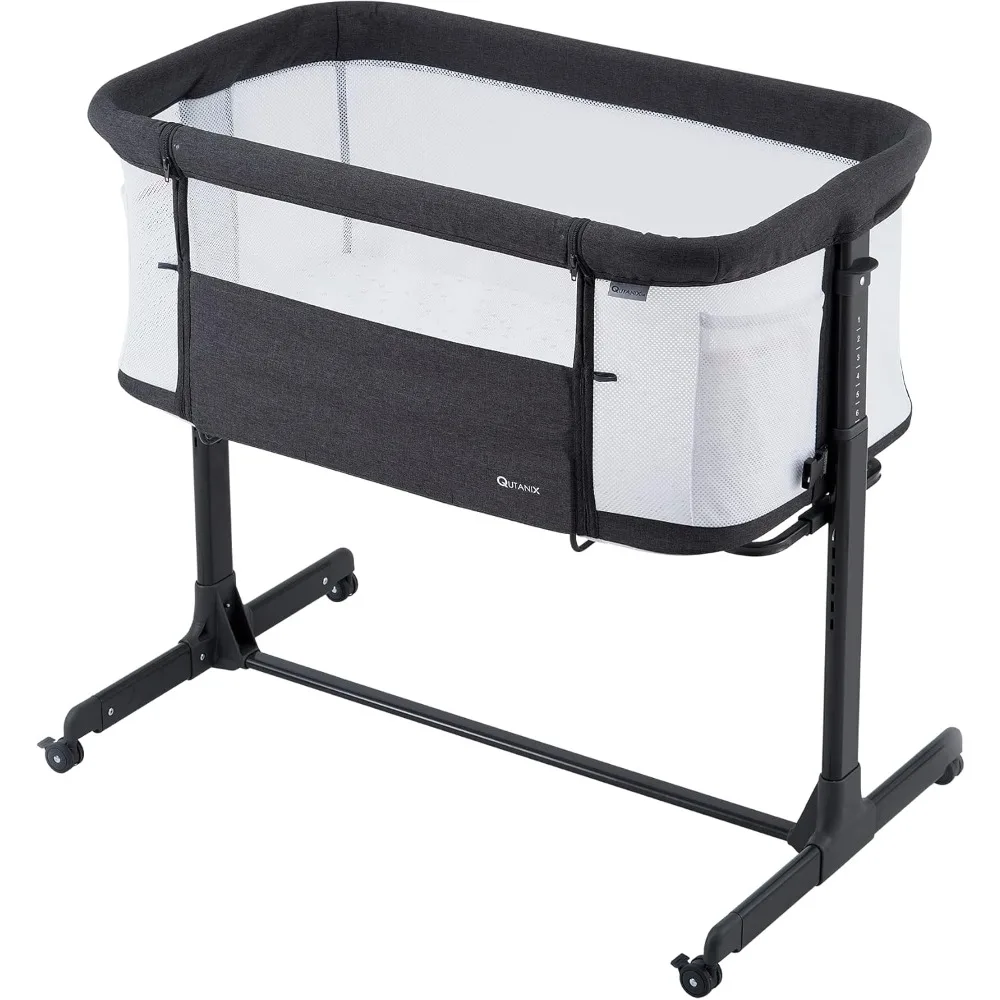 Baby Bassinet Bedside Sleeper with Wheels,Easy Folding Lightweight Crib for Baby/Infants,Breathable Mesh and - HOME
Baby Bassinet Bedside Sleeper with Wheels,Easy Folding Lightweight Crib for Baby/Infants,Breathable Mesh and - HOME