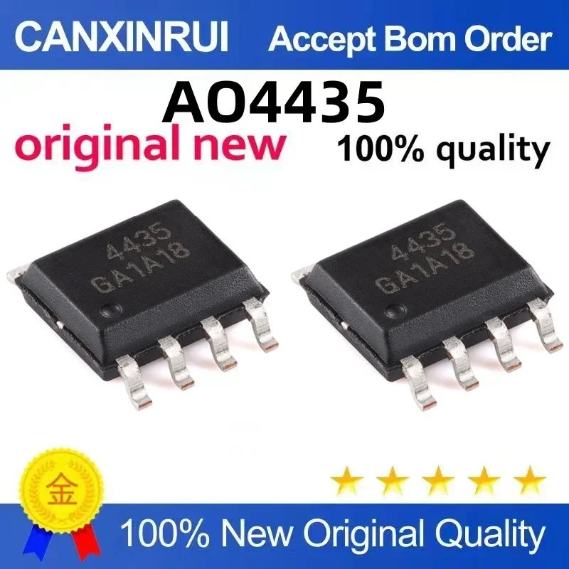 (5-100 pieces) AO4435 4435 SOP8 MOSFET P-channel 30V 10.5A brand new original
(5-100 pieces) AO4435 4435 SOP8 MOSFET P-channel 30V 10.5A brand new original