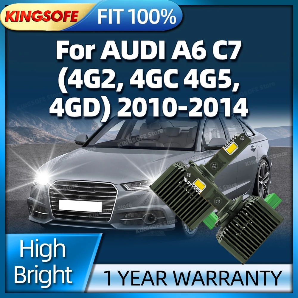 Светодиодные фары D3S 50000LM Супер яркие автомобильные лампы Plug and Play для AUDI A6 C7 4G2 4GC 4G5 4GD 2010 2011 2012 2013 2014
Светодиодные фары D3S 50000LM Супер яркие автомобильные лампы Plug and Play для AUDI A6 C7 4G2 4GC 4G5 4GD 2010 2011 2012 2013 2014