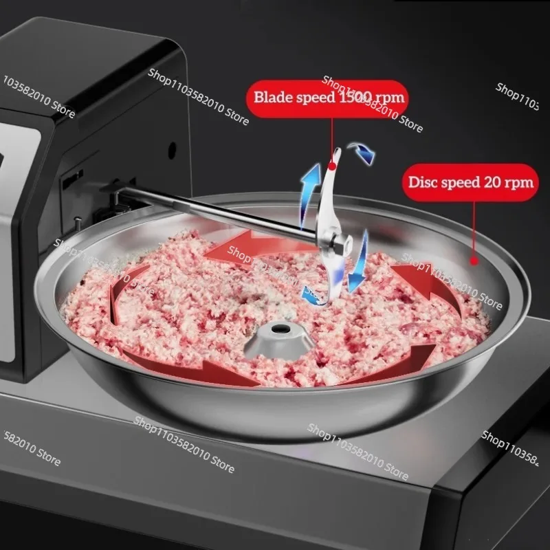5.5L Electric Meat Mixer, Commercial Vegetable Filling & Minced Meat Cutter Machine for Beef
5.5L Electric Meat Mixer, Commercial Vegetable Filling & Minced Meat Cutter Machine for Beef