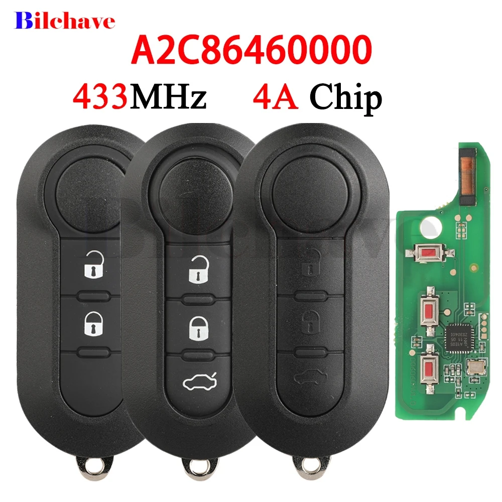 jingyuqin 433MHz 4A Chip A2C86460000 Flip Car Remote Key For Fiat Mobi Uno Fiorino E Mais Strada Citroen Peugeot Fob Control
jingyuqin 433MHz 4A Chip A2C86460000 Flip Car Remote Key For Fiat Mobi Uno Fiorino E Mais Strada Citroen Peugeot Fob Control