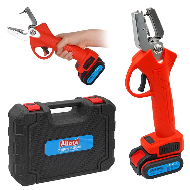 Wholesale Automatic Ear Tag Pliers Portable Electric Animal Ear Tag Applicator Livestock Installation Tools
Wholesale Automatic Ear Tag Pliers Portable Electric Animal Ear Tag Applicator Livestock Installation Tools