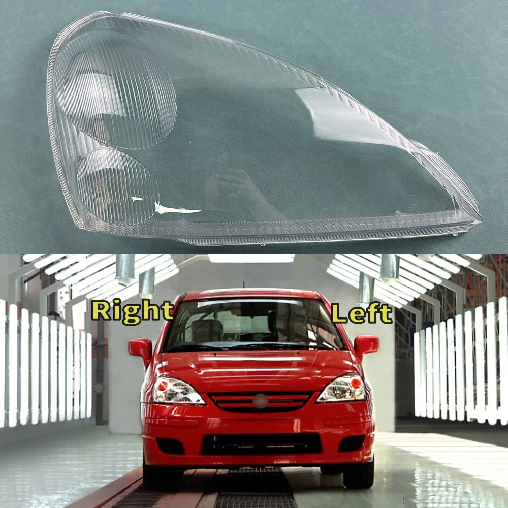 For Suzuki Liana 2005 - 2011 Headlight Shell Lamp Shade Transparent Headlamp Cover Plexiglass Auto Replacement Parts
For Suzuki Liana 2005 - 2011 Headlight Shell Lamp Shade Transparent Headlamp Cover Plexiglass Auto Replacement Parts