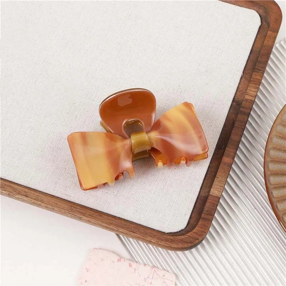Waterproof Bownot Shark Clip Sweet Headwear Acetic Acid Hair Claw 8.5 CM Versatile Contrasting Colors Bow Hairgrips Girls
Waterproof Bownot Shark Clip Sweet Headwear Acetic Acid Hair Claw 8.5 CM Versatile Contrasting Colors Bow Hairgrips Girls