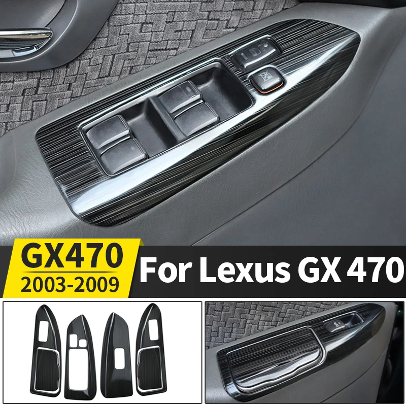 Для Lexus GX 470 GX470 2003-2009 годов 2007 2006 2005 2004, внутренняя кнопка двери, панель управления, декоративная модификация, аксессуары
Для Lexus GX 470 GX470 2003-2009 годов 2007 2006 2005 2004, внутренняя кнопка двери, панель управления, декоративная модификация, аксессуары