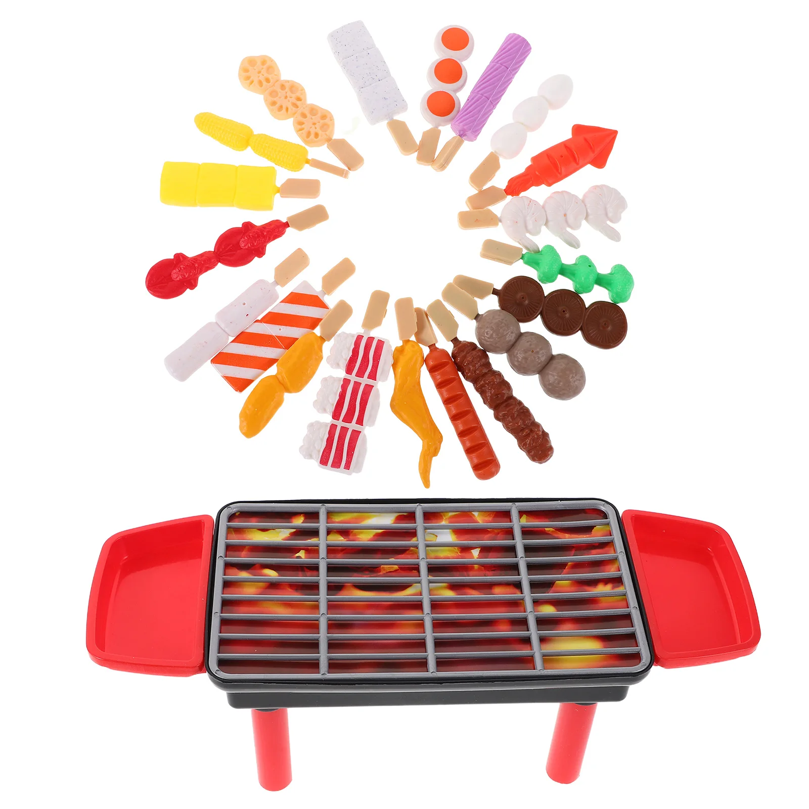 20 Pcs Outdoor Children's Barbecue Toys Toddler Plastic Kitchen Utensils for Kids
20 Pcs Outdoor Children's Barbecue Toys Toddler Plastic Kitchen Utensils for Kids