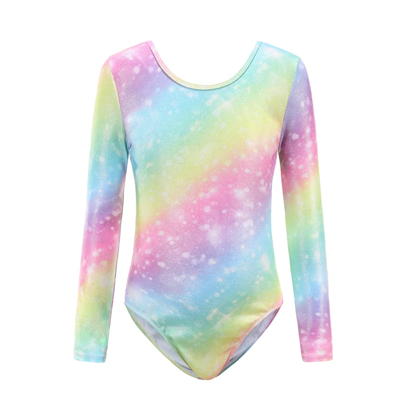 Hot Sale High Quality Cheap Cute Carton Children Kids Girls Rainbow Metallic Long Sleeve Gymnastics Leotards
Hot Sale High Quality Cheap Cute Carton Children Kids Girls Rainbow Metallic Long Sleeve Gymnastics Leotards