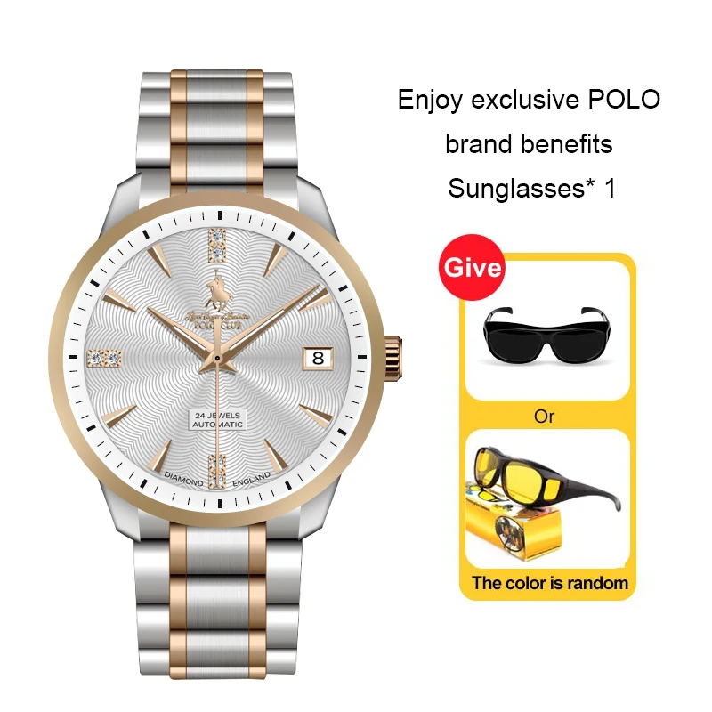 Polo Club Classic Business watch for men Stainless Steel Strap 50m Waterproof Individual Date Display Skeleton Luminous PL250
Polo Club Classic Business watch for men Stainless Steel Strap 50m Waterproof Individual Date Display Skeleton Luminous PL250