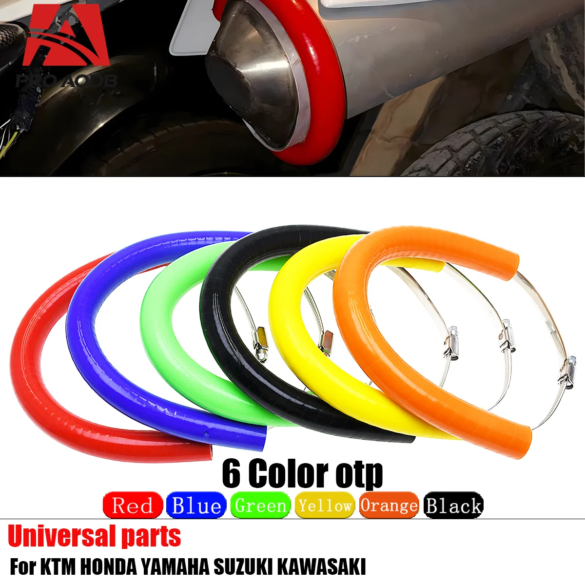 Motorcycle Oval Exhaust Protector Can Cover For KTM Yamaha Honda Kawasaki Suzuki SHERCO Universal Parts Silicone Guard Anti-hot
Motorcycle Oval Exhaust Protector Can Cover For KTM Yamaha Honda Kawasaki Suzuki SHERCO Universal Parts Silicone Guard Anti-hot