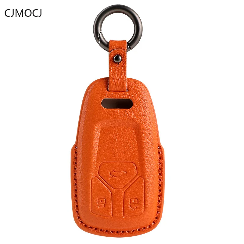 Universal Goat Leather Key Case for Audi A4L, Q5L, A5, Q7, TTS, Q5, A4, A3, and A7 - Premium Key Cover Keybag Keychain
Universal Goat Leather Key Case for Audi A4L, Q5L, A5, Q7, TTS, Q5, A4, A3, and A7 - Premium Key Cover Keybag Keychain