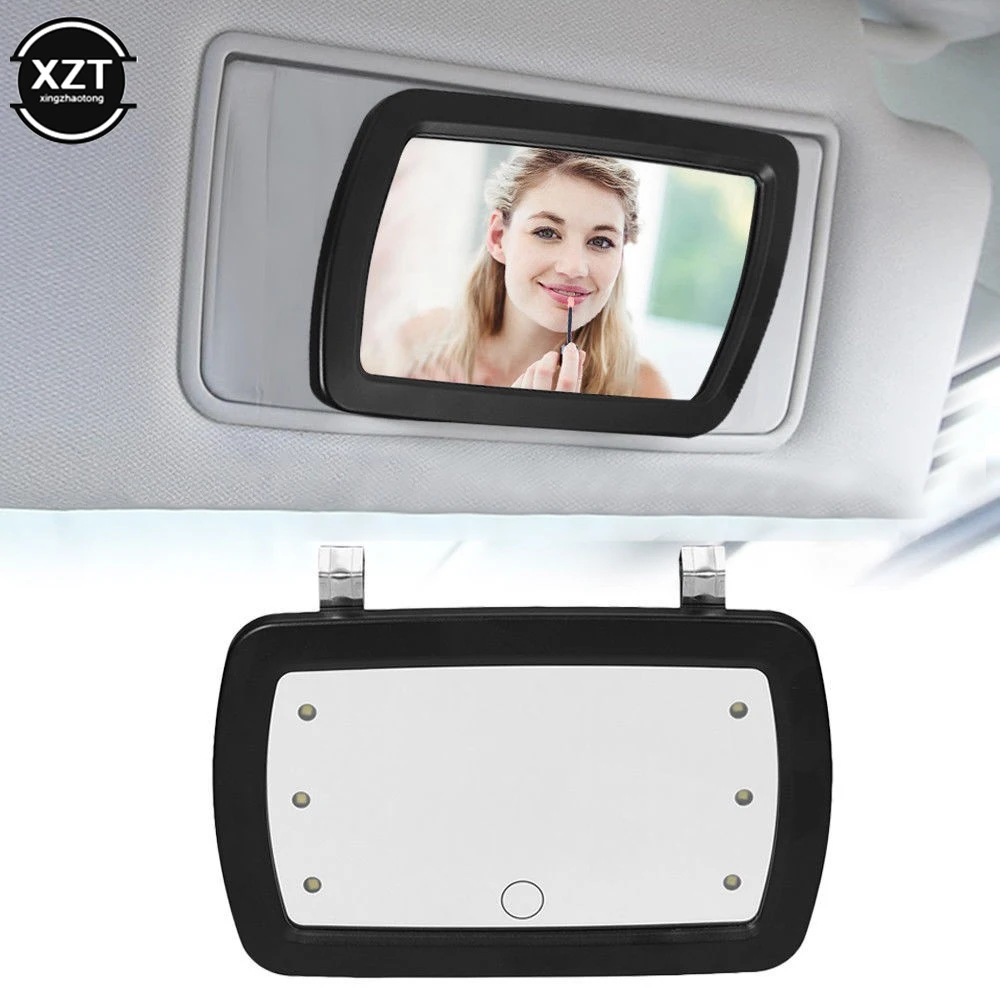 Car Sun Visor Mirror Makeup Sun-shading Cosmetic Mirror LED Vanity Mirror Auto Universal Finger Touch Switch Mirror Car Interior
Car Sun Visor Mirror Makeup Sun-shading Cosmetic Mirror LED Vanity Mirror Auto Universal Finger Touch Switch Mirror Car Interior