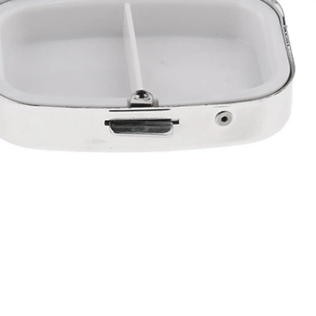 Pill Box Mini Metal Vitamin Organizer Case Container for Storage Travel Pocket
Pill Box Mini Metal Vitamin Organizer Case Container for Storage Travel Pocket