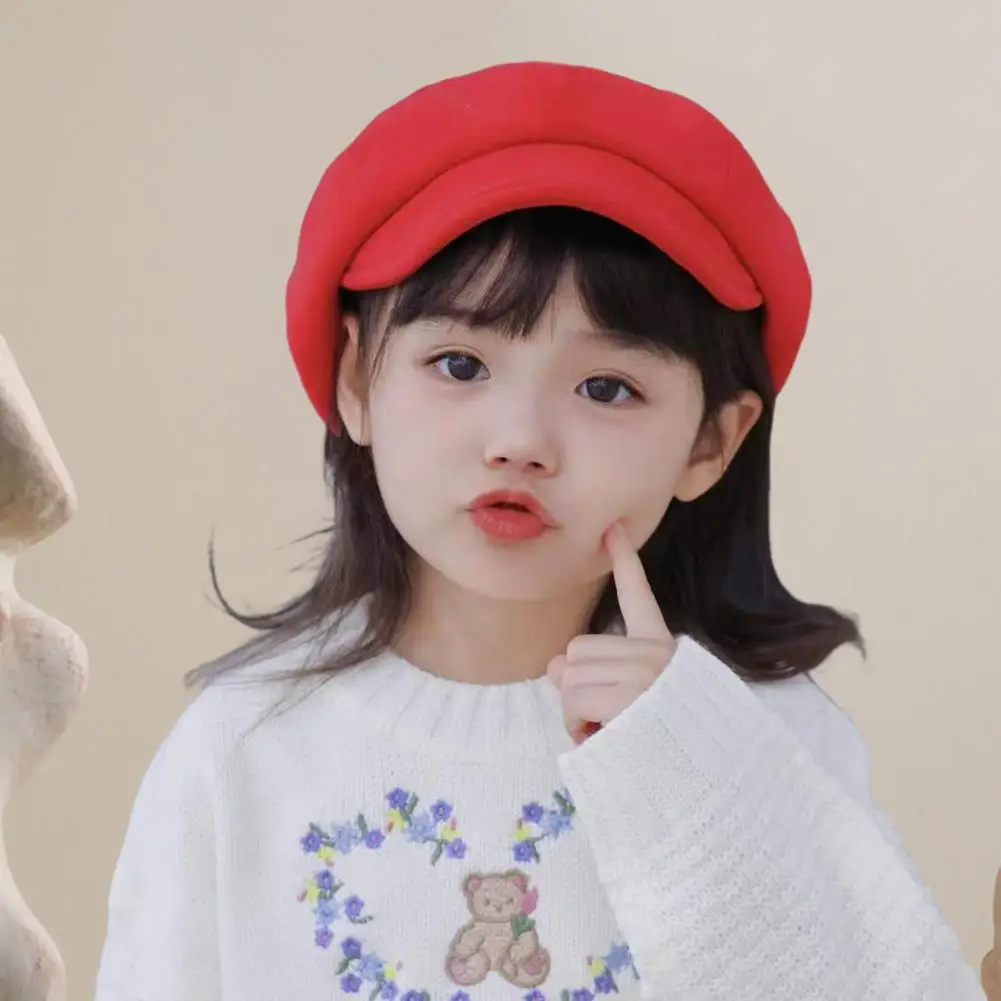 Children Cap Girls Vintage Newsboy Cap for Autumn Winter Outdoor Activities Children's Beret with Short Brim in Solid Colors
Children Cap Girls Vintage Newsboy Cap for Autumn Winter Outdoor Activities Children's Beret with Short Brim in Solid Colors