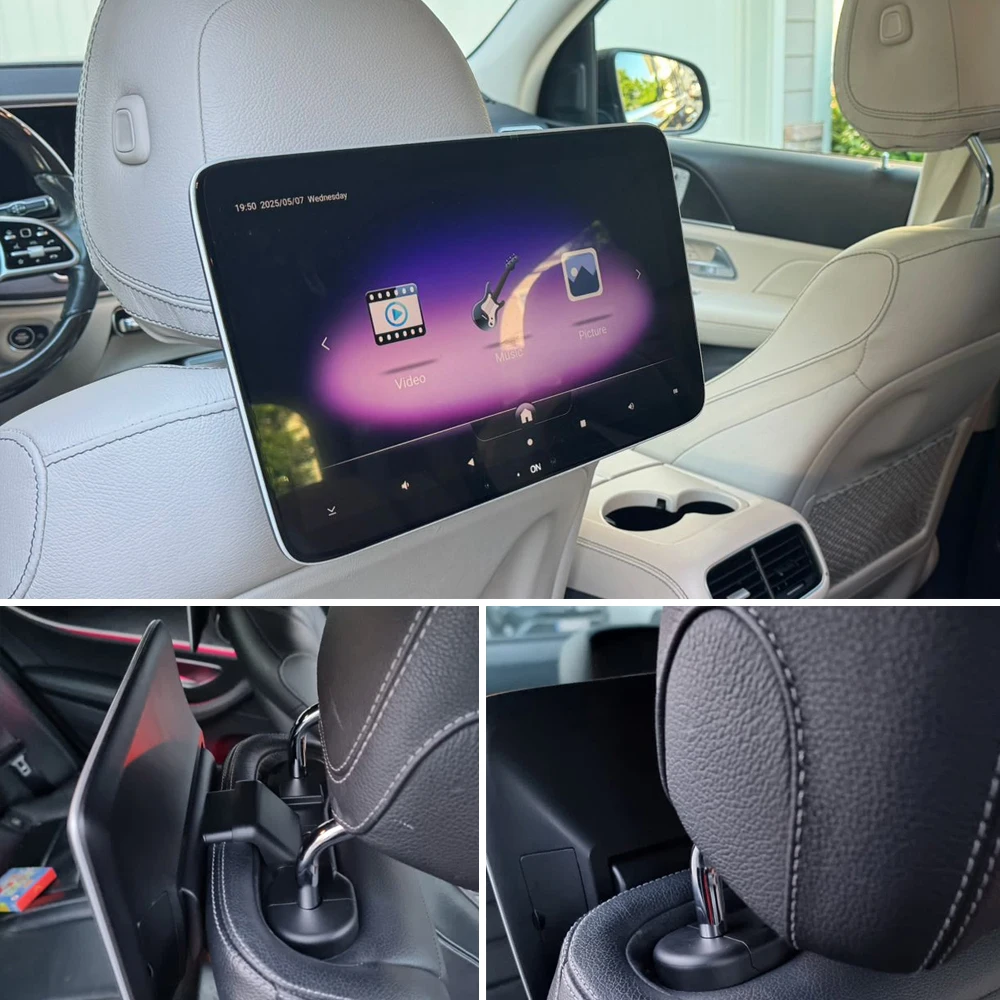 13.3" Car Headrest Monitor Display IPS Android 3G+32G/4G+64G Touch Screen For Mercedes-Benz GLE GLS Class Car Rear Seat Player
13.3" Car Headrest Monitor Display IPS Android 3G+32G/4G+64G Touch Screen For Mercedes-Benz GLE GLS Class Car Rear Seat Player