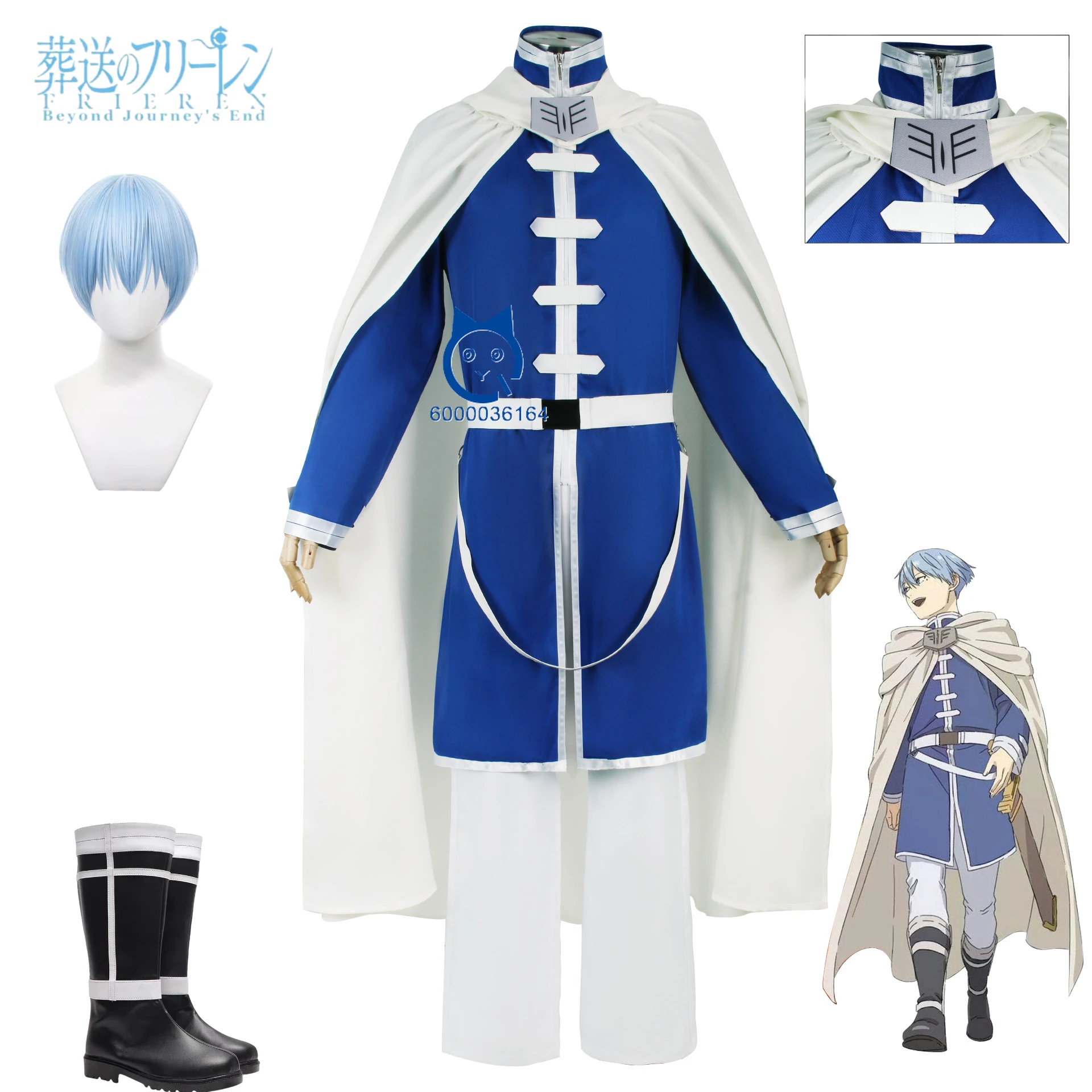 Anime Frieren: Beyond Journey's End Simmel Cosplay Costume Magic Sprite Anime Clotehs Wig for Men Halloween Role Play Comic Con
Anime Frieren: Beyond Journey's End Simmel Cosplay Costume Magic Sprite Anime Clotehs Wig for Men Halloween Role Play Comic Con