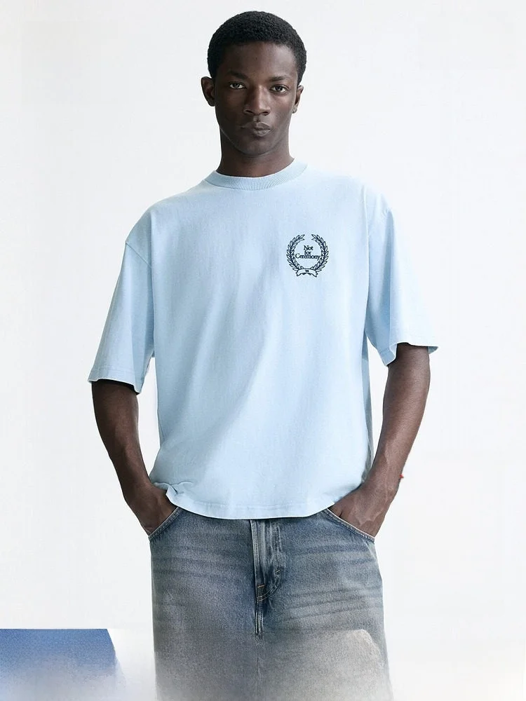 Мужская футболка свободного кроя, весна 2026, новинка, повседневная, спортивная, из хлопка, комфортная, для повседневной носки, H&M 330384
Мужская футболка свободного кроя, весна 2026, новинка, повседневная, спортивная, из хлопка, комфортная, для повседневной носки, H&M 330384