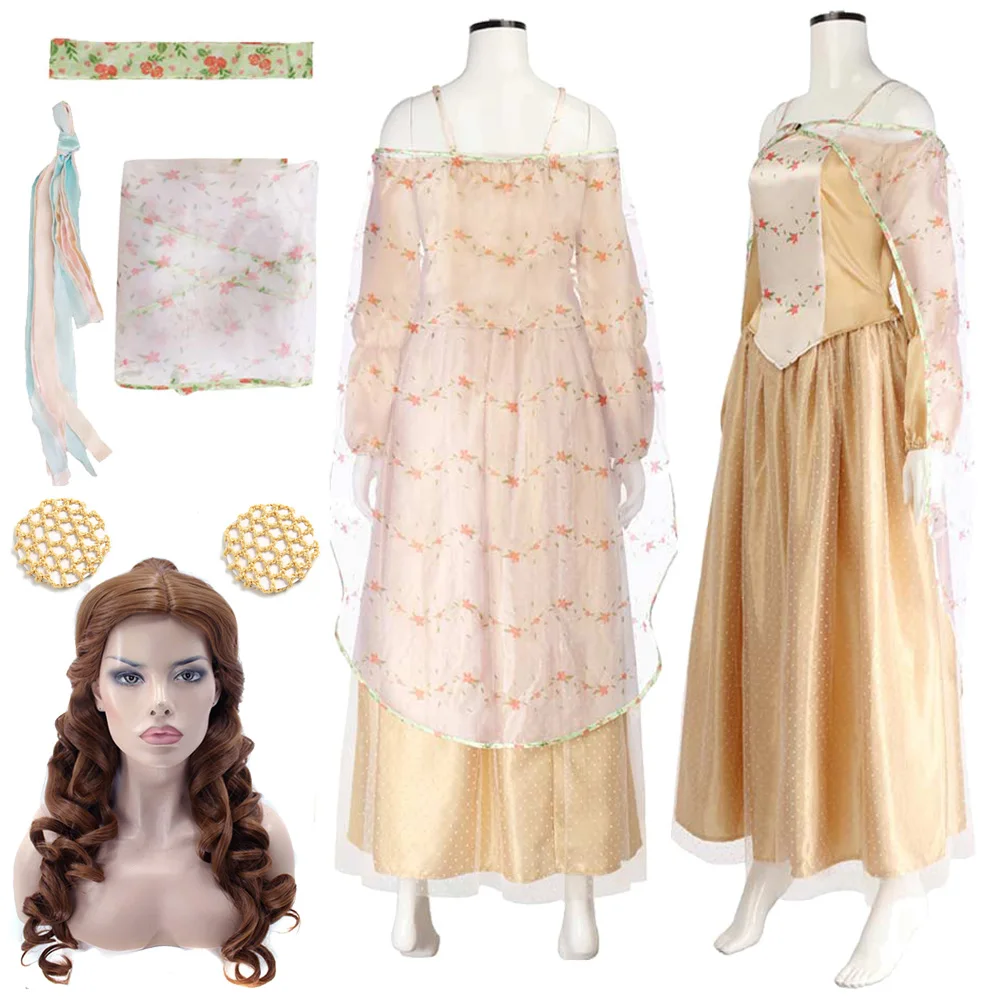 Fantasia Padme Cosplay Amidala Picnic Dress Movie Space Battle Disfraz Costume Women Fantasy Halloween Carnival Party Cloth
Fantasia Padme Cosplay Amidala Picnic Dress Movie Space Battle Disfraz Costume Women Fantasy Halloween Carnival Party Cloth