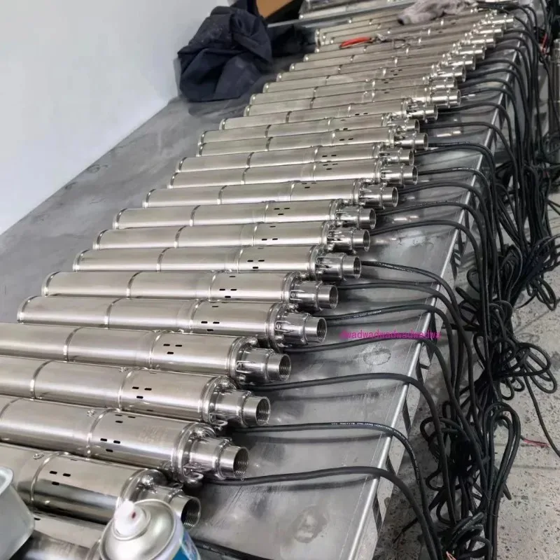 750W 370W 150W Solar DC Water Pump Max Head 100M 3Inch Solar PV Stainless Steel Brushless Deep Well Pump Max Flow 2000L Per Hour
750W 370W 150W Solar DC Water Pump Max Head 100M 3Inch Solar PV Stainless Steel Brushless Deep Well Pump Max Flow 2000L Per Hour