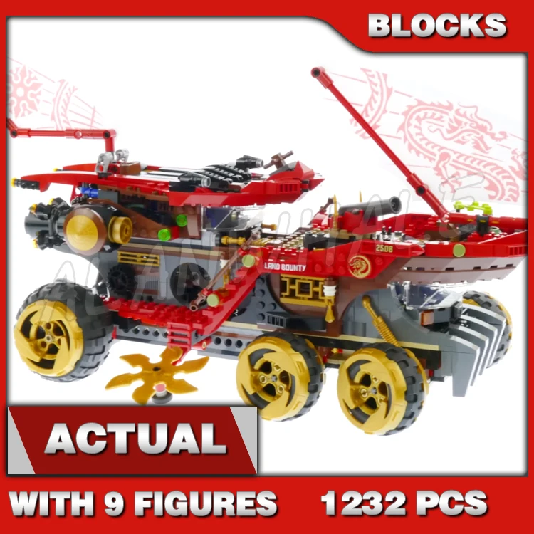 1232pcs Shinobi Land Bounty Truck Vehicles Mobile HQ Detachable Flyer Snake 10722 Building Block Sets Compatible With Model
1232pcs Shinobi Land Bounty Truck Vehicles Mobile HQ Detachable Flyer Snake 10722 Building Block Sets Compatible With Model