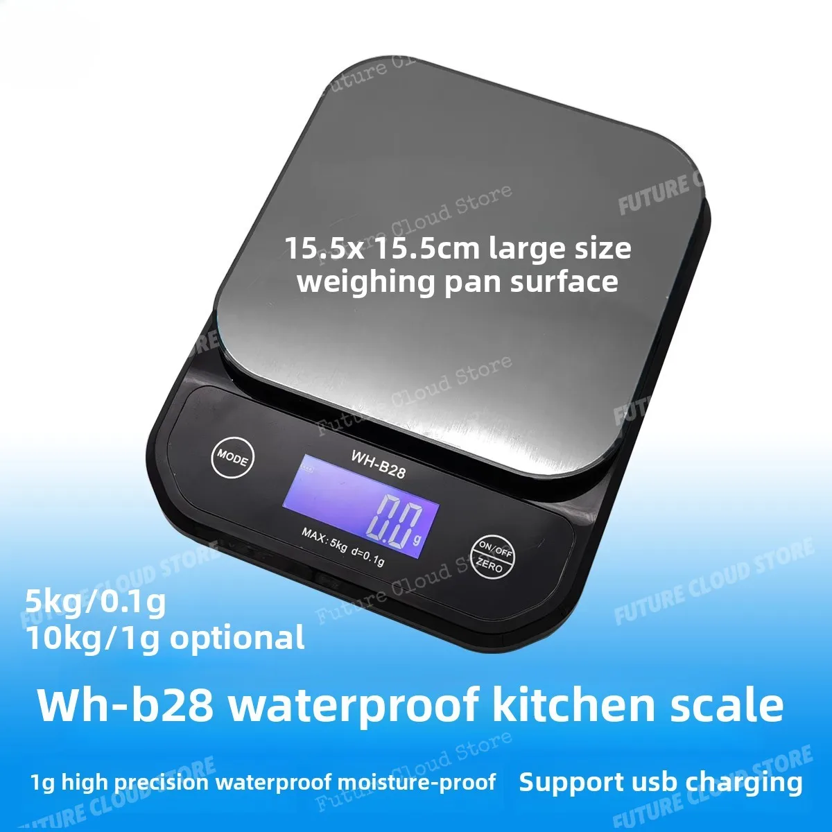 Waterproof kitchen, charging, small table scale, 0.1g high precision, moisture-proof, moisture-proof, durable
Waterproof kitchen, charging, small table scale, 0.1g high precision, moisture-proof, moisture-proof, durable