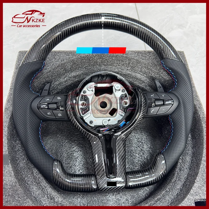 Верхний трехцветный обратный руль из углеродного волокна для BMW F10 F20 F30 M3 M6, автомобильные детали
Верхний трехцветный обратный руль из углеродного волокна для BMW F10 F20 F30 M3 M6, автомобильные детали