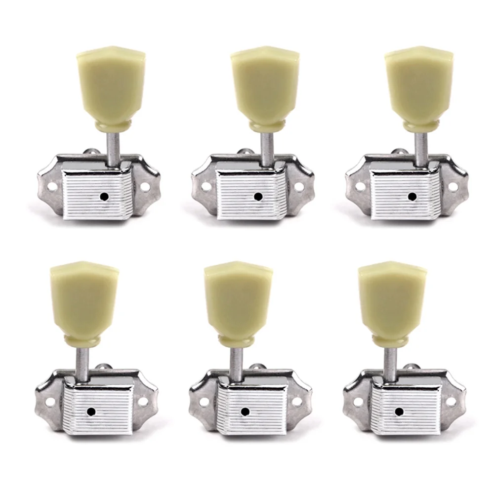 Guitar Tuning Pegs Metal For Guitar Banjo String Instrument Adjustment 3L3R Machine Heads A-59
Guitar Tuning Pegs Metal For Guitar Banjo String Instrument Adjustment 3L3R Machine Heads A-59