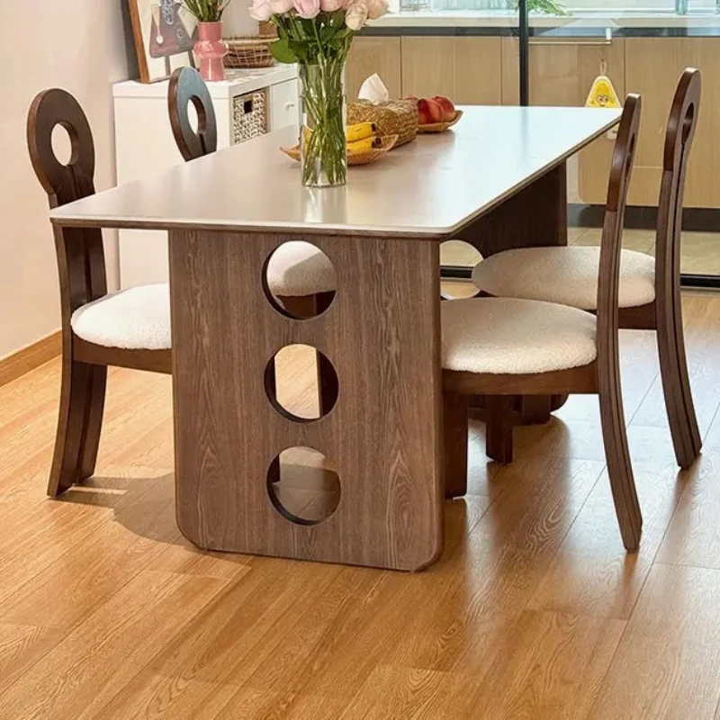 medieval rock slab dining table household retro rectangular ash wood dining table
medieval rock slab dining table household retro rectangular ash wood dining table