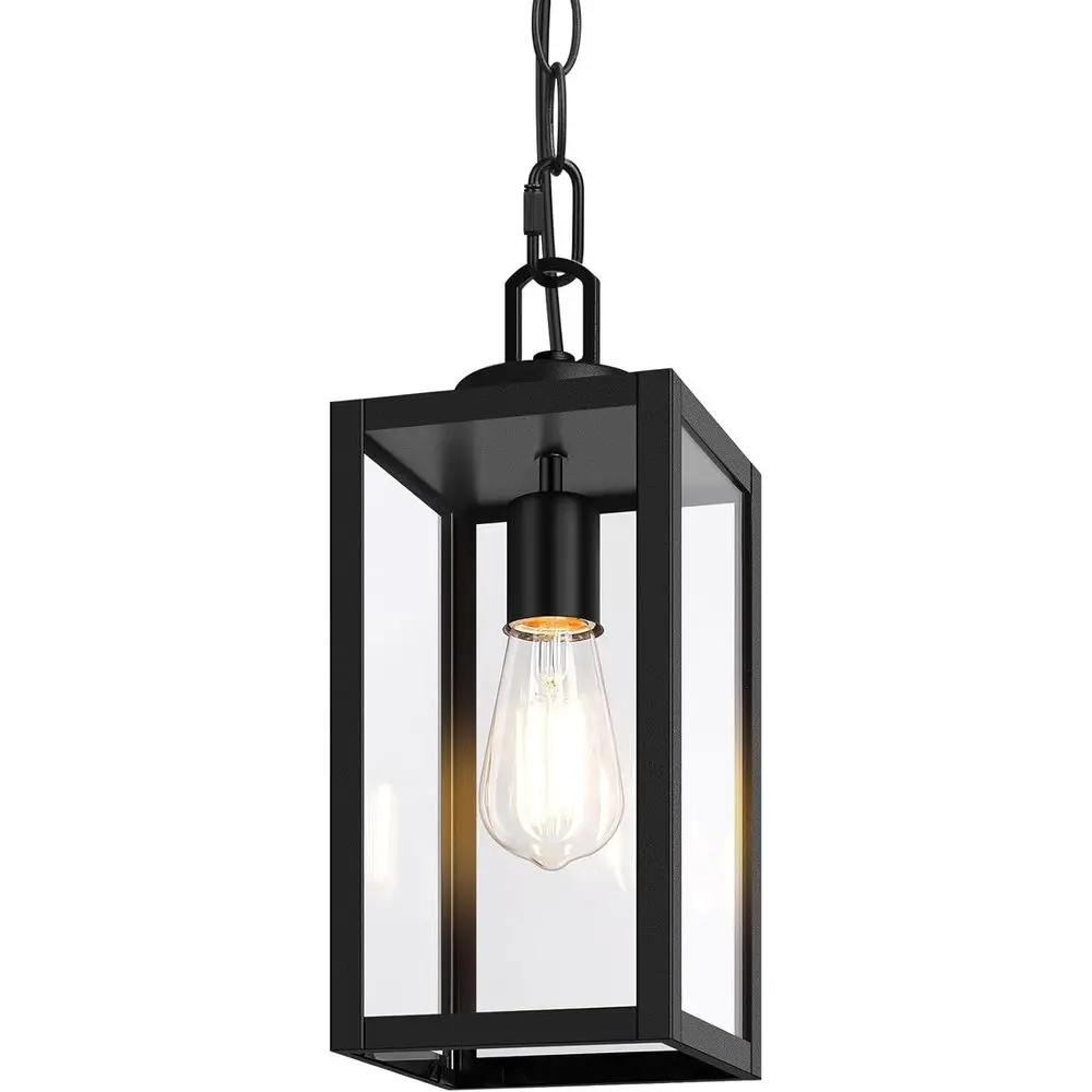 Набор из 1 уличного подвесного светильника, 13-дюймовый подвесной фонарь для улицы, черный уличный подвесной светильник с регулируемой высотой.
Набор из 1 уличного подвесного светильника, 13-дюймовый подвесной фонарь для улицы, черный уличный подвесной светильник с регулируемой высотой.