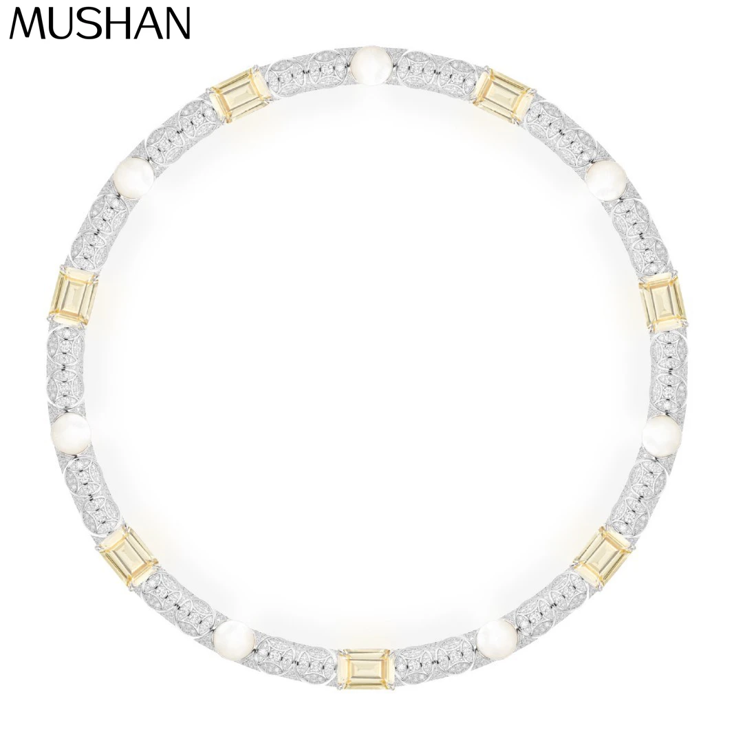 MS MuShan Brand Jewelry 925 Sterling Silver Necklace Zircon 5A Solitaire Daily Wear Ladies 18K Gold Plated Premium Pendant
MS MuShan Brand Jewelry 925 Sterling Silver Necklace Zircon 5A Solitaire Daily Wear Ladies 18K Gold Plated Premium Pendant