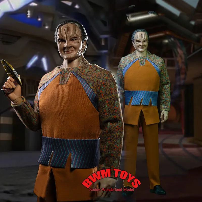 In Stock 1/6 Scale Male Soldier Tailor Elim Garak Classic Sci-fi Game Characters 12inch Action Figure Doll Collection
In Stock 1/6 Scale Male Soldier Tailor Elim Garak Classic Sci-fi Game Characters 12inch Action Figure Doll Collection