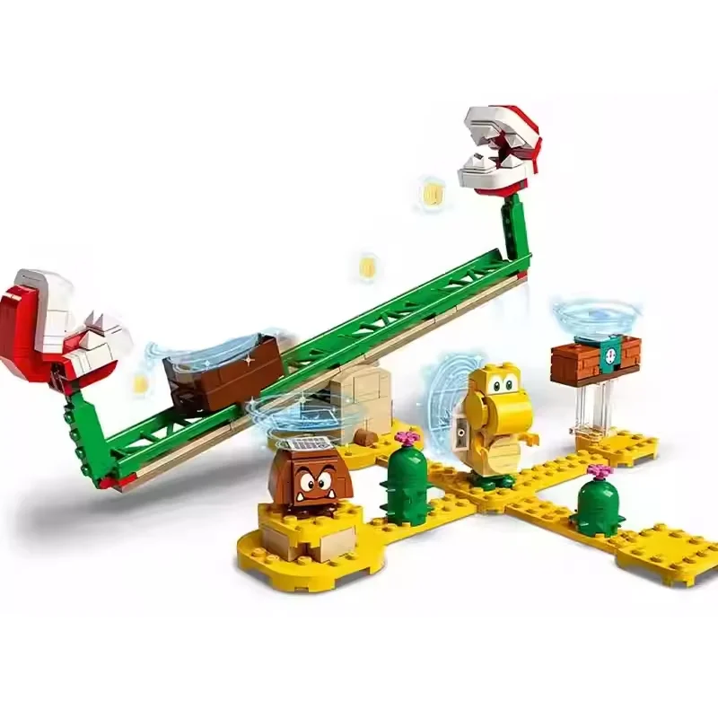 Super Bros. Series Building Blocks Piranha Plant Power Slide Expansion Set Scan Code Children's Holiday Gift Assembling Toys
Super Bros. Series Building Blocks Piranha Plant Power Slide Expansion Set Scan Code Children's Holiday Gift Assembling Toys