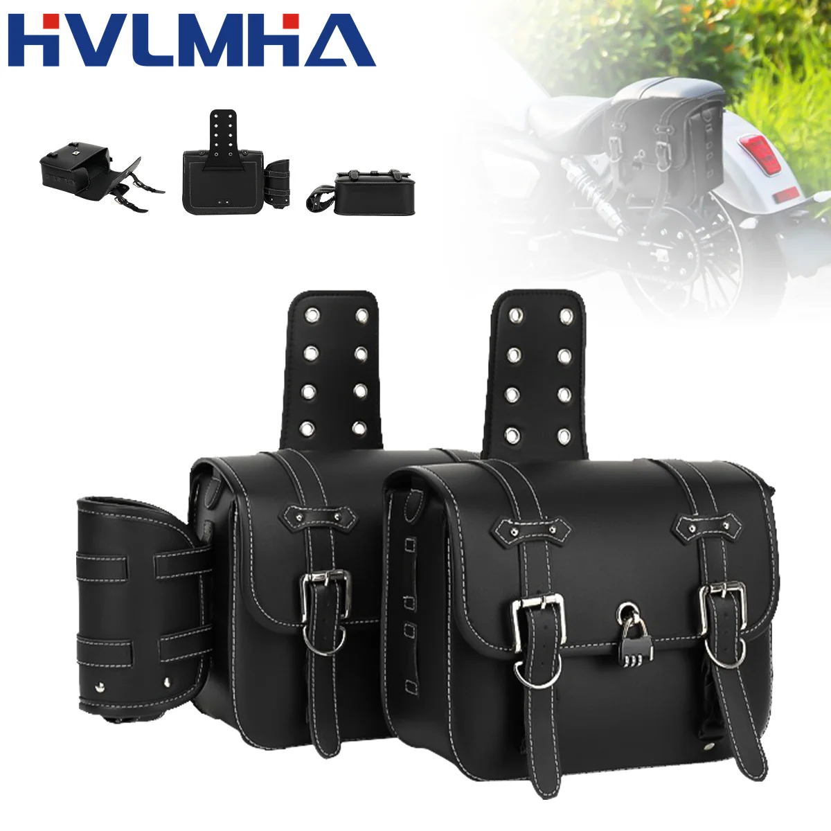 Motorcycle Saddlebag Side Bag PU Waterproof Tool Bag For Honda Rebel 500 CMX500 2017-2021 For Rebel 1100 300 For Yamaha Bag
Motorcycle Saddlebag Side Bag PU Waterproof Tool Bag For Honda Rebel 500 CMX500 2017-2021 For Rebel 1100 300 For Yamaha Bag