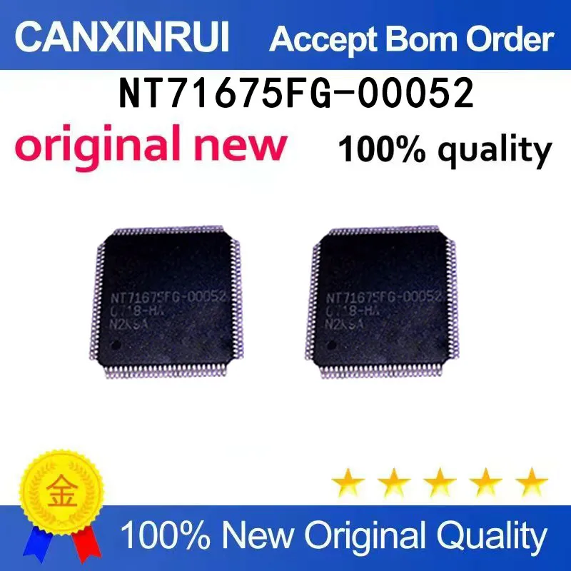 (5-100 pieces)New NT71675FG-00052 NT71675FG QFP LCD chip IC in stock
(5-100 pieces)New NT71675FG-00052 NT71675FG QFP LCD chip IC in stock