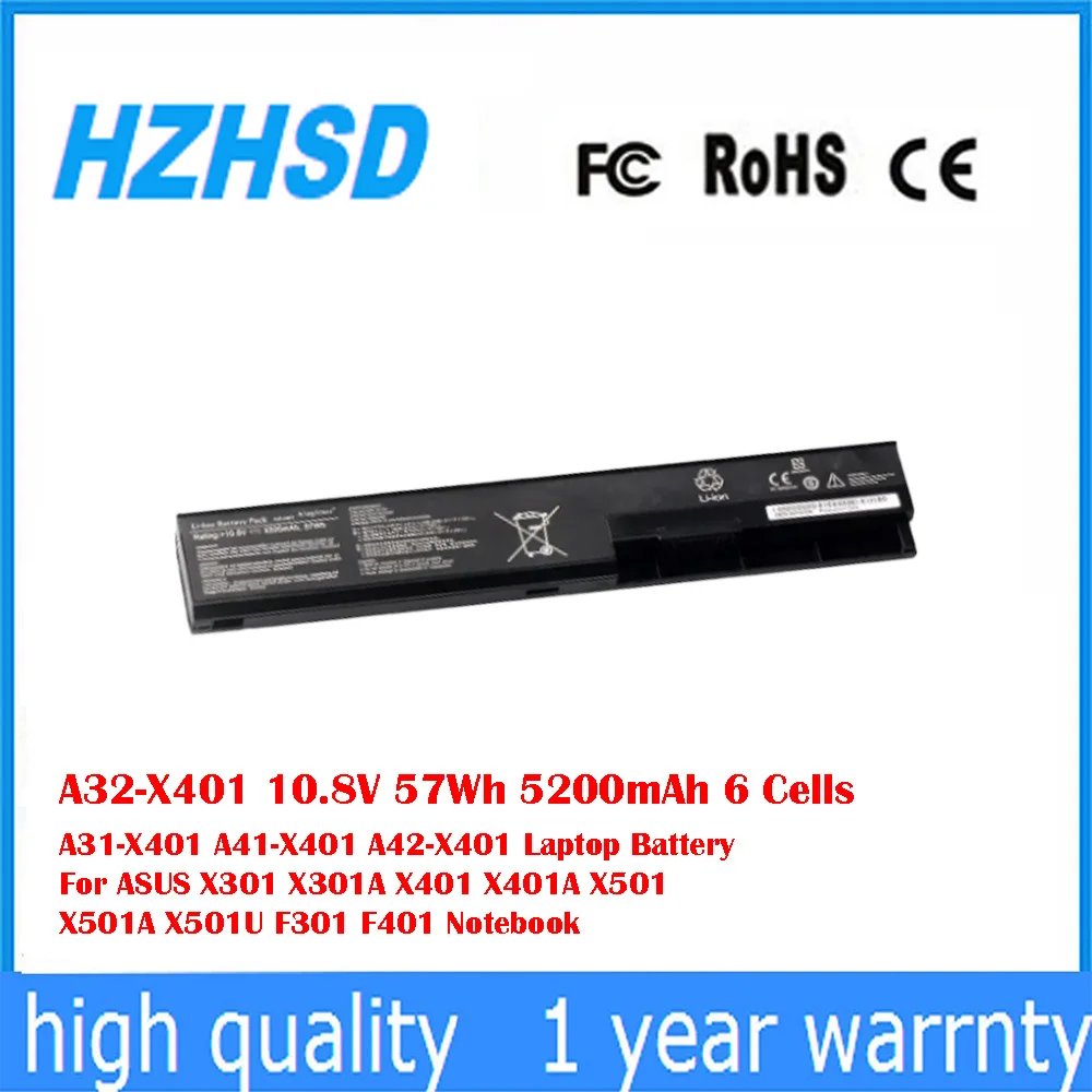 A32-X401 10.8V 57Wh 5200mAh 6 Cells A31-X401 A41-X401 A42-X401 Laptop Battery For ASUS X301 X301A X401 X401A X501 X501A X501U
A32-X401 10.8V 57Wh 5200mAh 6 Cells A31-X401 A41-X401 A42-X401 Laptop Battery For ASUS X301 X301A X401 X401A X501 X501A X501U