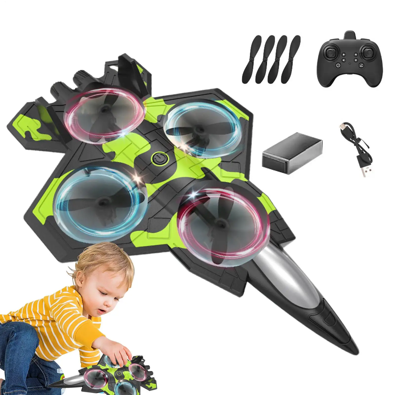 RC Planes For Kids Flying RC Planes For Beginners 2.4Ghz Stunt Roll Fighter Outdoor Games Flying Toys For Adults Girls Boys
RC Planes For Kids Flying RC Planes For Beginners 2.4Ghz Stunt Roll Fighter Outdoor Games Flying Toys For Adults Girls Boys