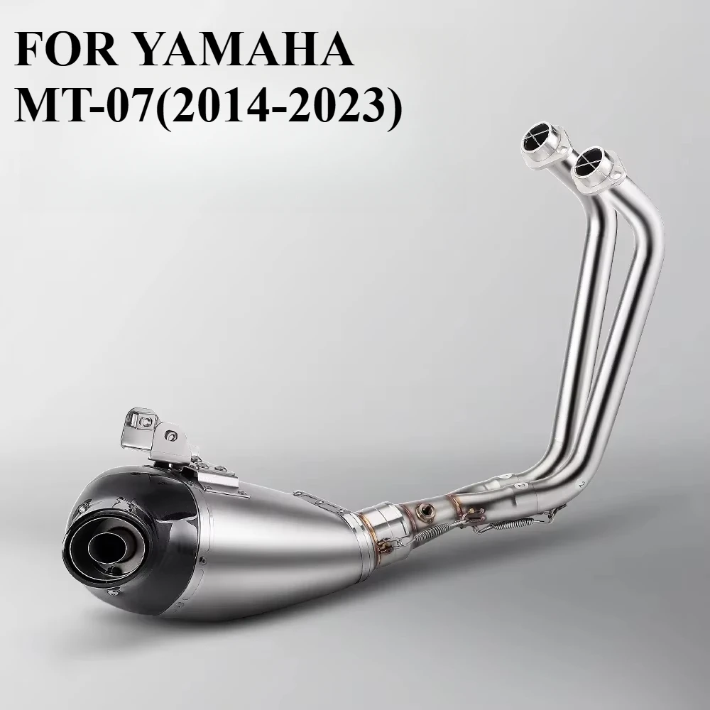 Глушитель выхлопной трубы мотоцикла, полная система, SLIP ON для MT07 Mt-07 2014-2023, глушитель мотоцикла, выхлопная труба Jiu
Глушитель выхлопной трубы мотоцикла, полная система, SLIP ON для MT07 Mt-07 2014-2023, глушитель мотоцикла, выхлопная труба Jiu