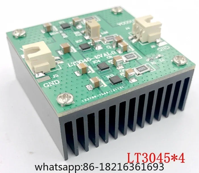 LT3045 Low noise RF power supply with 2 cascades (1A) and 4 cascades (2A)
LT3045 Low noise RF power supply with 2 cascades (1A) and 4 cascades (2A)