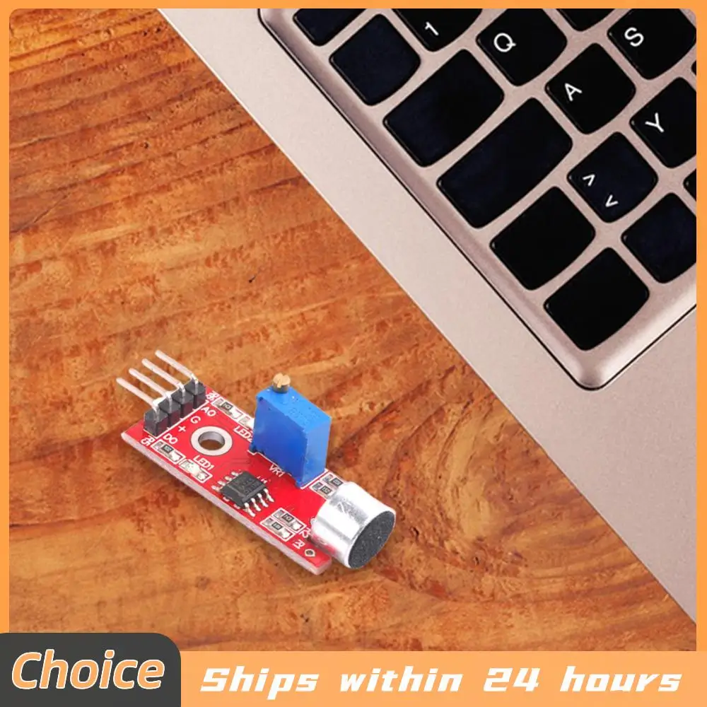 Sound Microphone Sensor Module Signal Output Indication Sound Sensor Detection Module DC 4-6V for Voice Controlled Lights
Sound Microphone Sensor Module Signal Output Indication Sound Sensor Detection Module DC 4-6V for Voice Controlled Lights