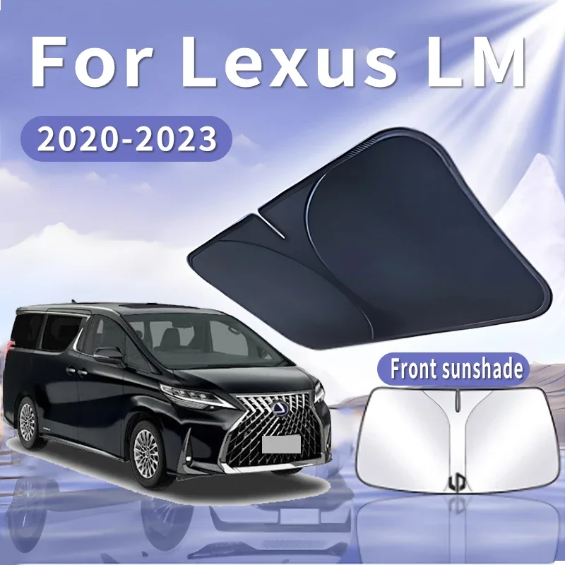 Car Sun Visor For Lexus LM 300h AH30 2020~2023 2021 Front Windshield Sunshade Heat Insulation Summer Cooling Auto Accessories
Car Sun Visor For Lexus LM 300h AH30 2020~2023 2021 Front Windshield Sunshade Heat Insulation Summer Cooling Auto Accessories