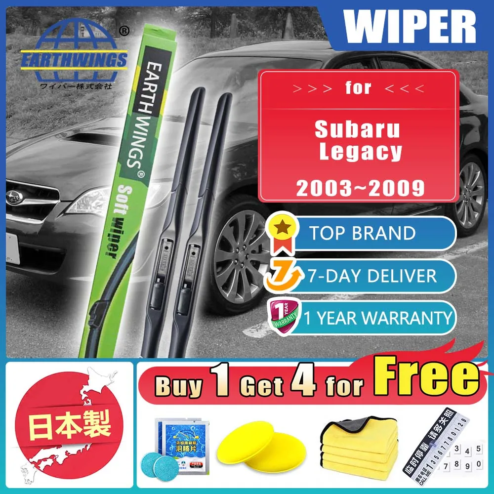 For Subaru Legacy 2003~2009 2004 2005 4th Liberty BP 2008 Auto Car Front Wiper Blades Brushes Windshield Accessories 24"18" 2PCS
For Subaru Legacy 2003~2009 2004 2005 4th Liberty BP 2008 Auto Car Front Wiper Blades Brushes Windshield Accessories 24"18" 2PCS