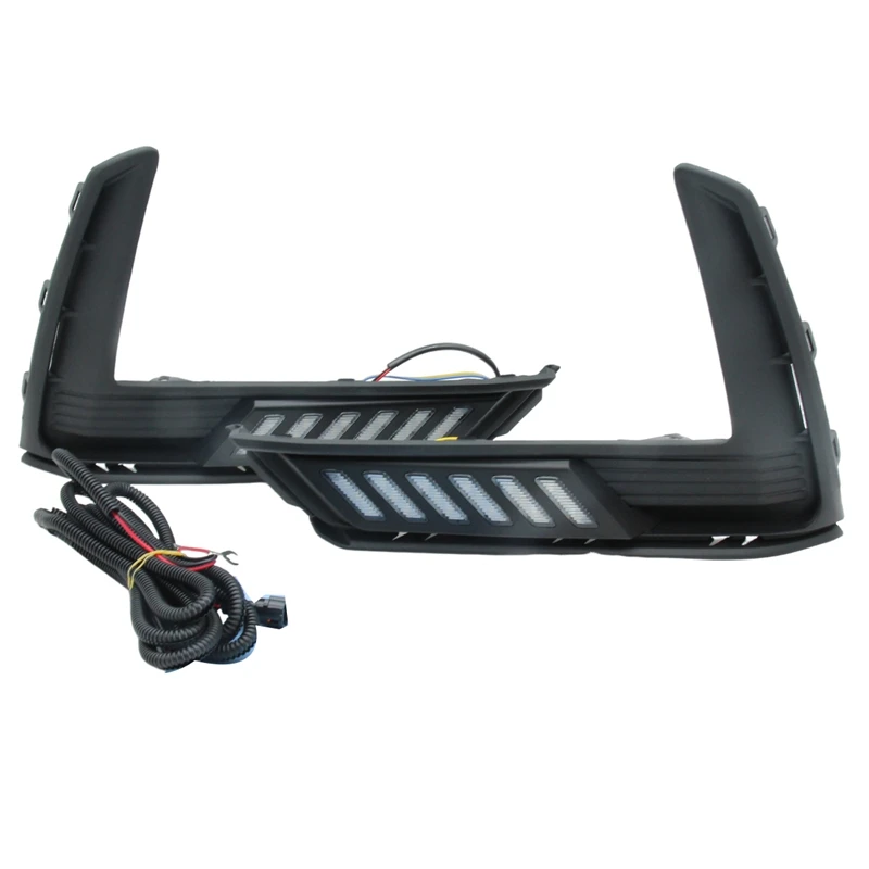Three Color LED Daytime Running Lights Fog Lights Turn Signals For Honda CRV CR-V 2023 Replacement Accessories
Three Color LED Daytime Running Lights Fog Lights Turn Signals For Honda CRV CR-V 2023 Replacement Accessories