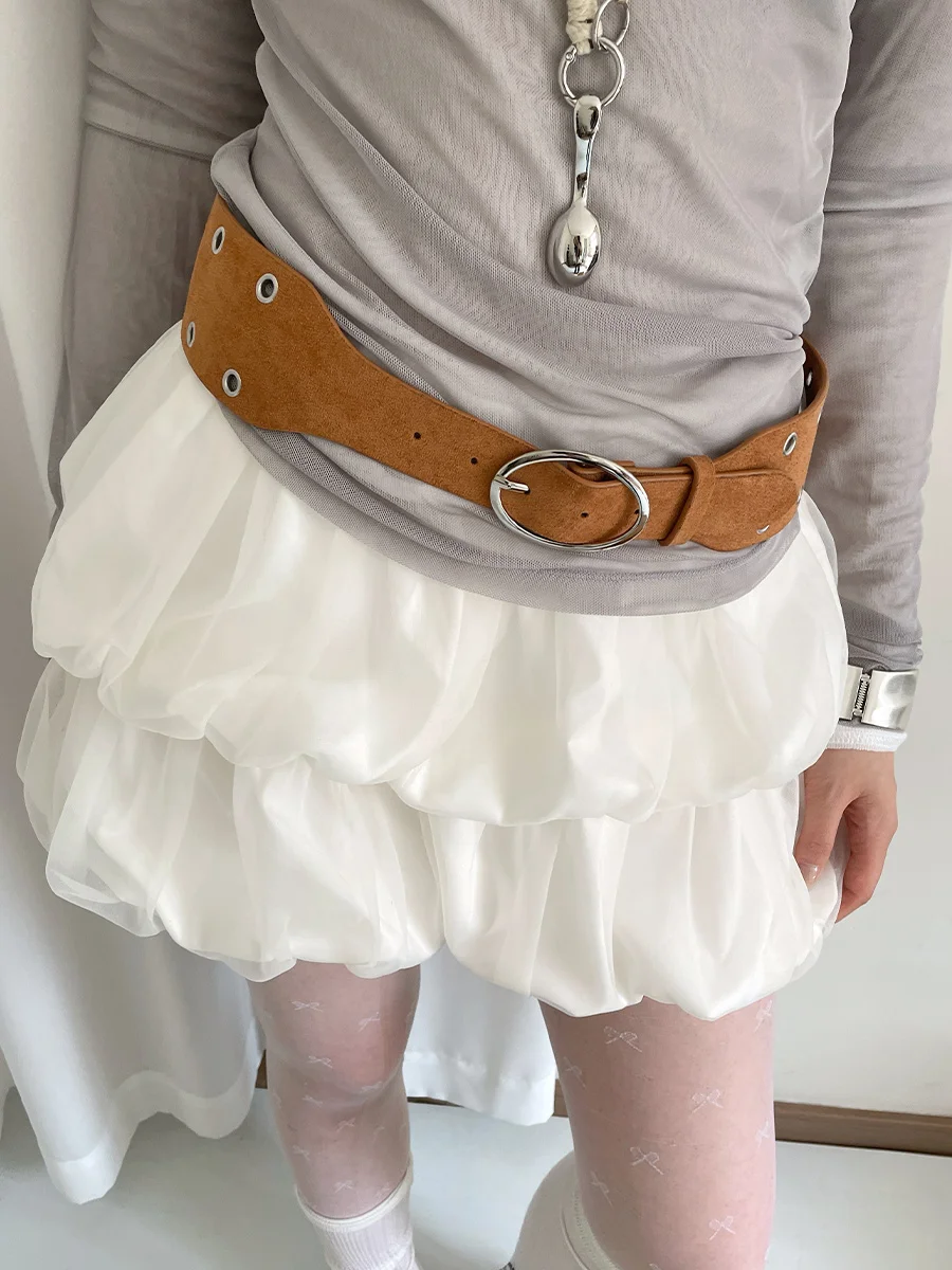 Design Sense Irregular Velvet Wide Belt For Women To Match Skirts And Jeans To Show A Slim Waist Small Batch Personalized Belt
Design Sense Irregular Velvet Wide Belt For Women To Match Skirts And Jeans To Show A Slim Waist Small Batch Personalized Belt