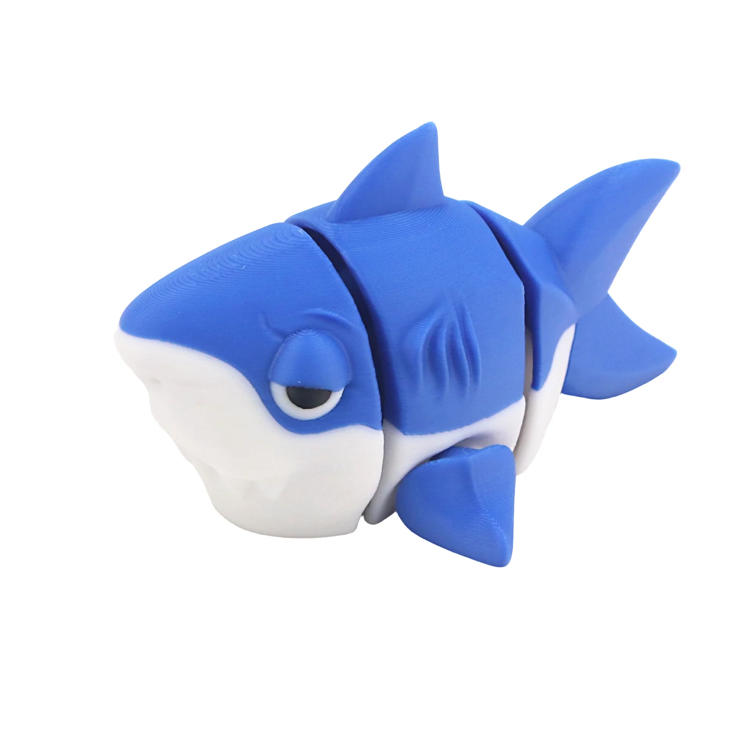 3D printed blue shark, novel multi-color model, mini shark of marine life, joints can move, novel animal toy
3D printed blue shark, novel multi-color model, mini shark of marine life, joints can move, novel animal toy