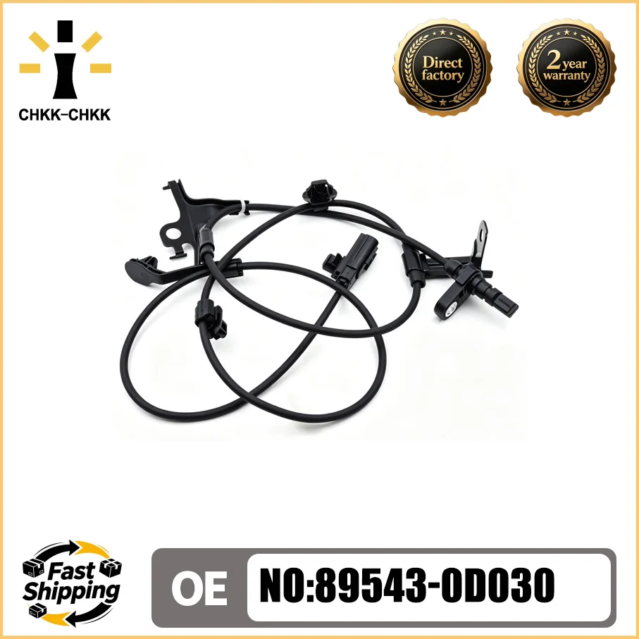 CHKK-CHKK 89543-0D030 ABS Wheel Speed Sensor For Toyota Yaris Vios 2008-2012 895430D030
CHKK-CHKK 89543-0D030 ABS Wheel Speed Sensor For Toyota Yaris Vios 2008-2012 895430D030
