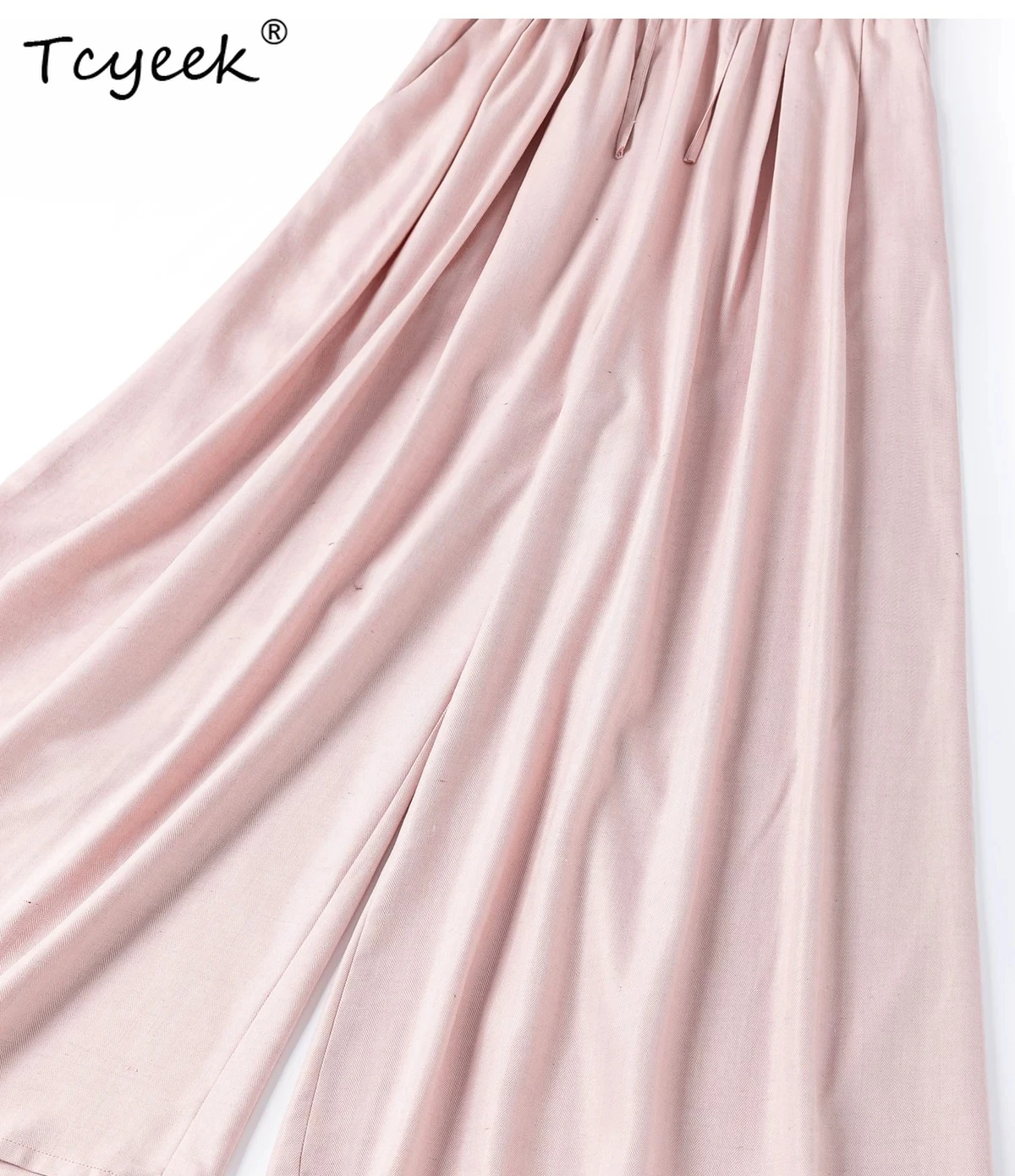 Tcyeek 65% Mulberry Silk 35% Cotton Casual Pants Women 2026 Summer Clothes Vintage Loose Wide Leg Pants Woman Pantalones Mujer
Tcyeek 65% Mulberry Silk 35% Cotton Casual Pants Women 2026 Summer Clothes Vintage Loose Wide Leg Pants Woman Pantalones Mujer