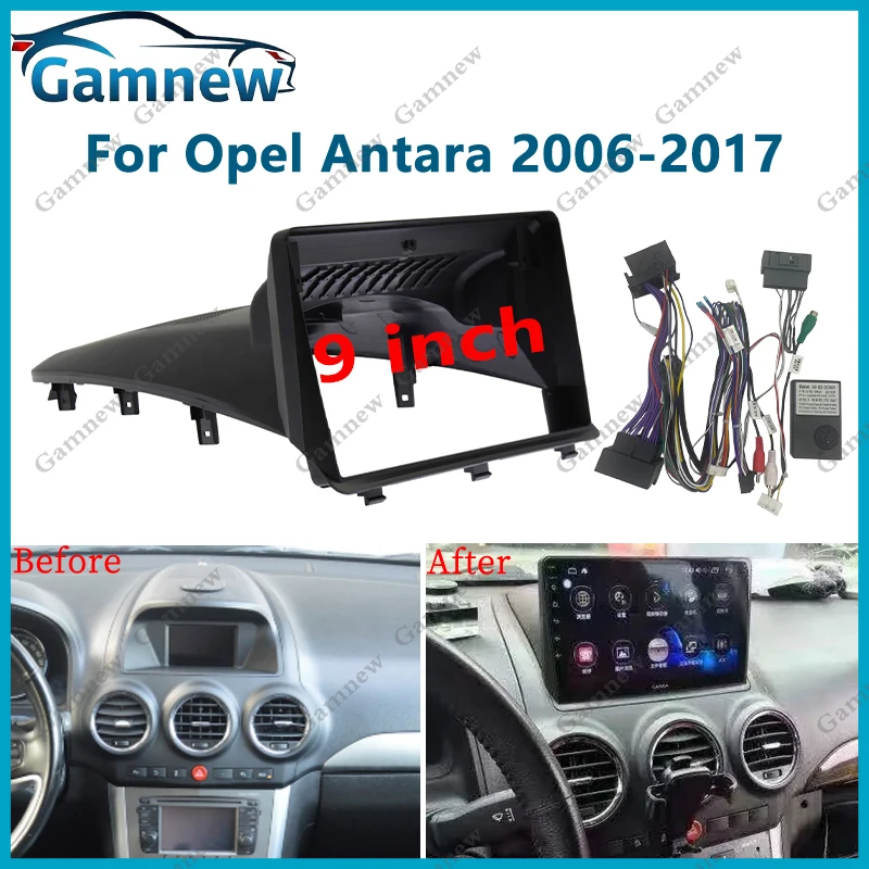 9 Inch Car Frame Fascia Adapter Canbus Box Decoder Android Radio Dash Panel Kit For Opel Antara 2006-2017
9 Inch Car Frame Fascia Adapter Canbus Box Decoder Android Radio Dash Panel Kit For Opel Antara 2006-2017